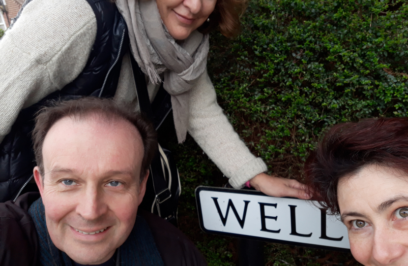 With Eileen and Roger again in Otford
