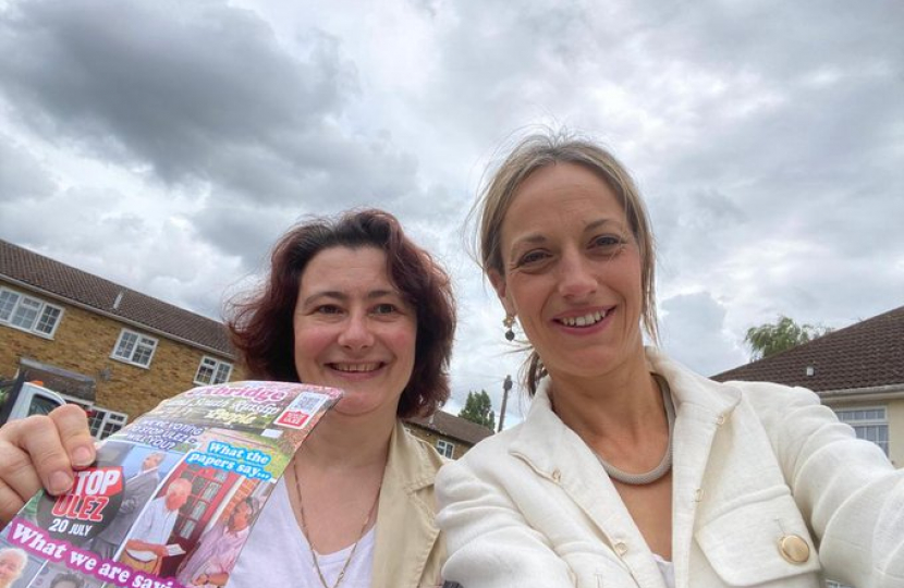 With Helen Whately